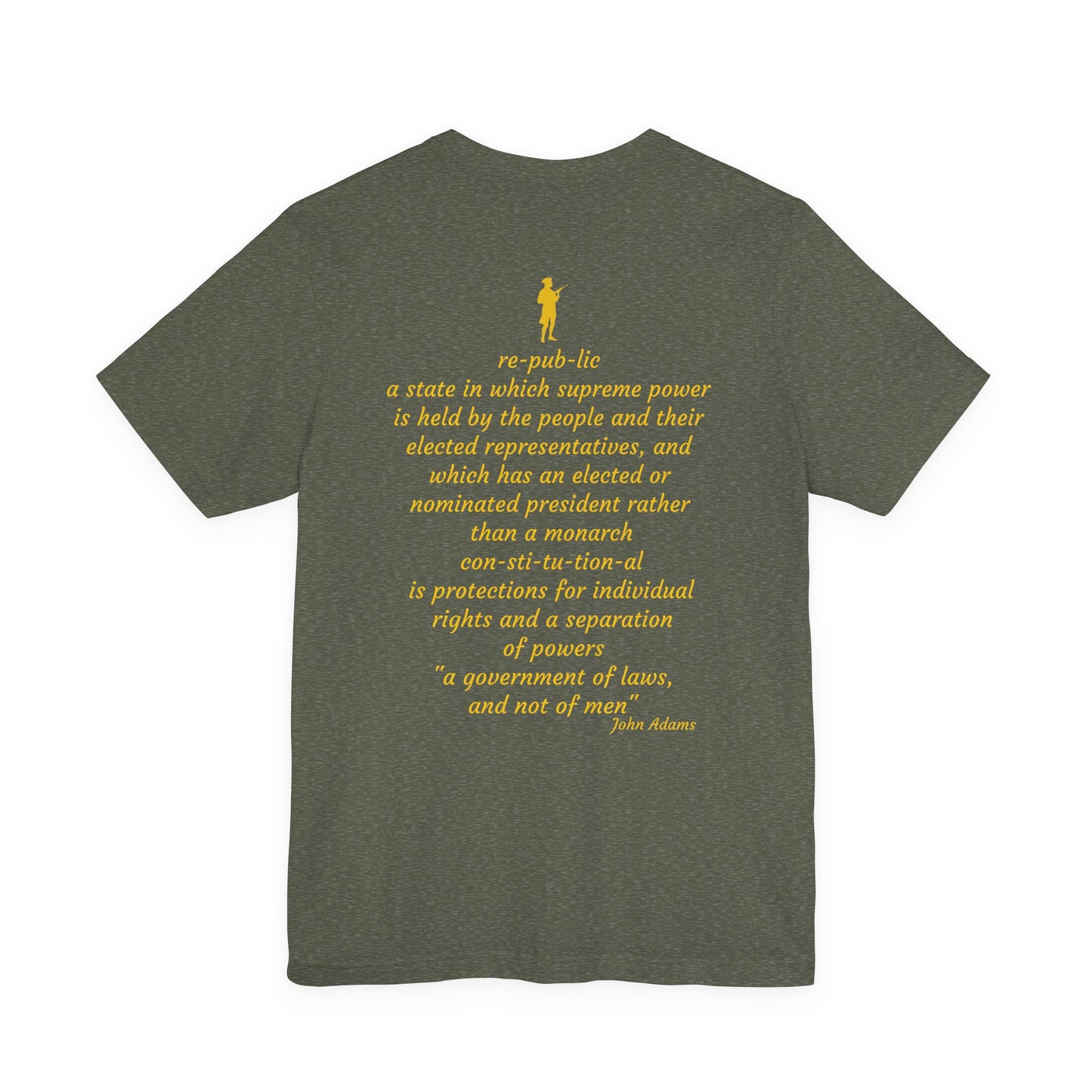 A shirt from a Patriot for Patriots