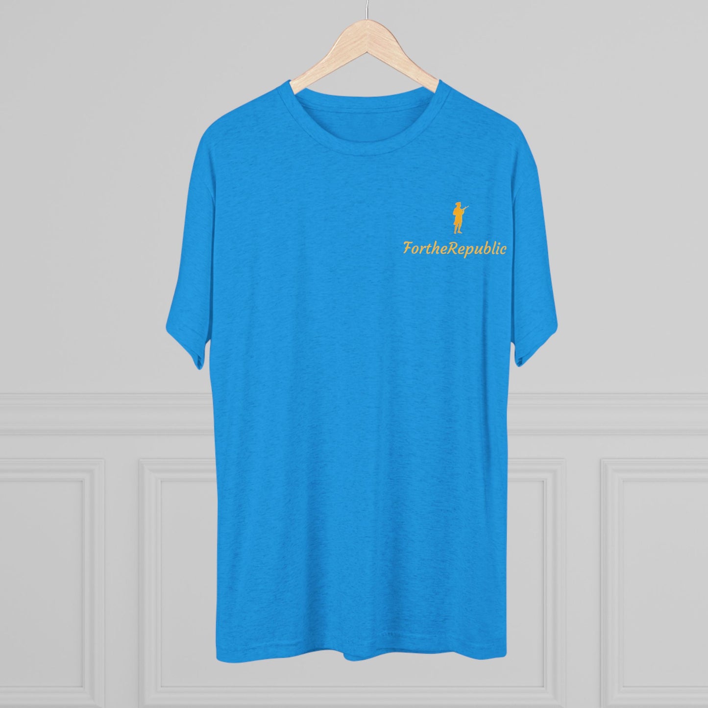 Patriotic Unisex Crew Tee - 'For the Republic' Graphic