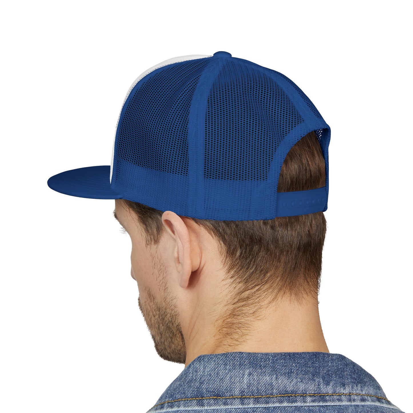 Patriotic 5 Panel Trucker Cap with Embroidered '1776' - Ideal for Independence Day, Festivals, Casual Wear, Outdoor Activities