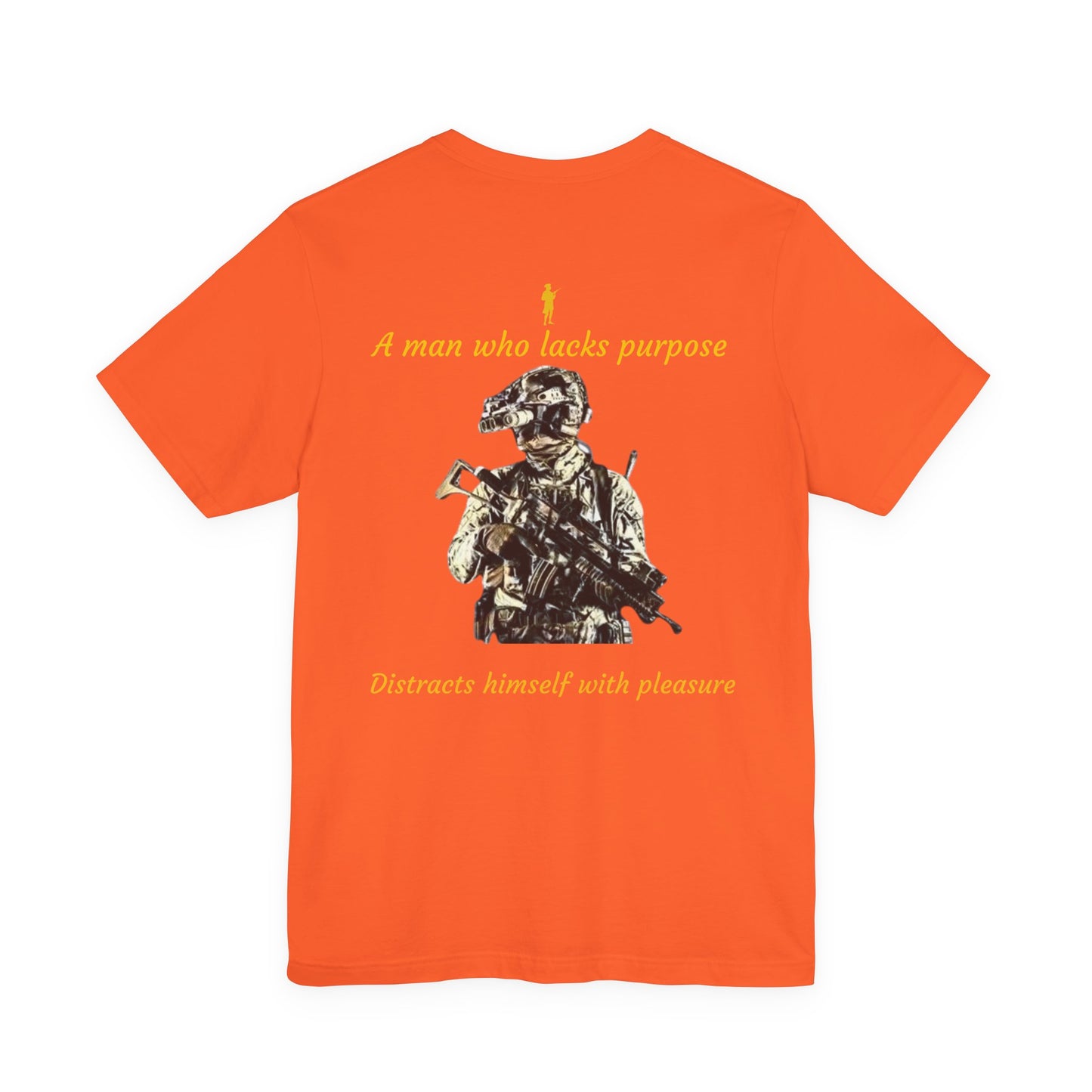 Patriotic Short Sleeve Tee - 'For the Republic' & Military Tribute