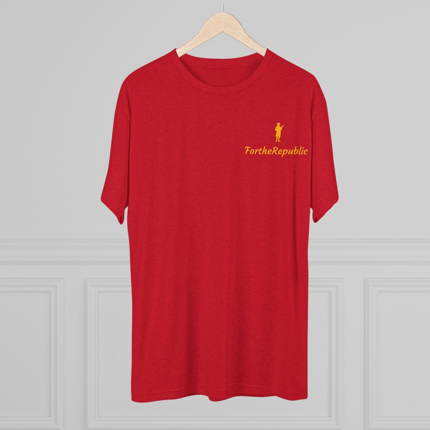 Patriotic Unisex Crew Tee - 'For the Republic' Graphic