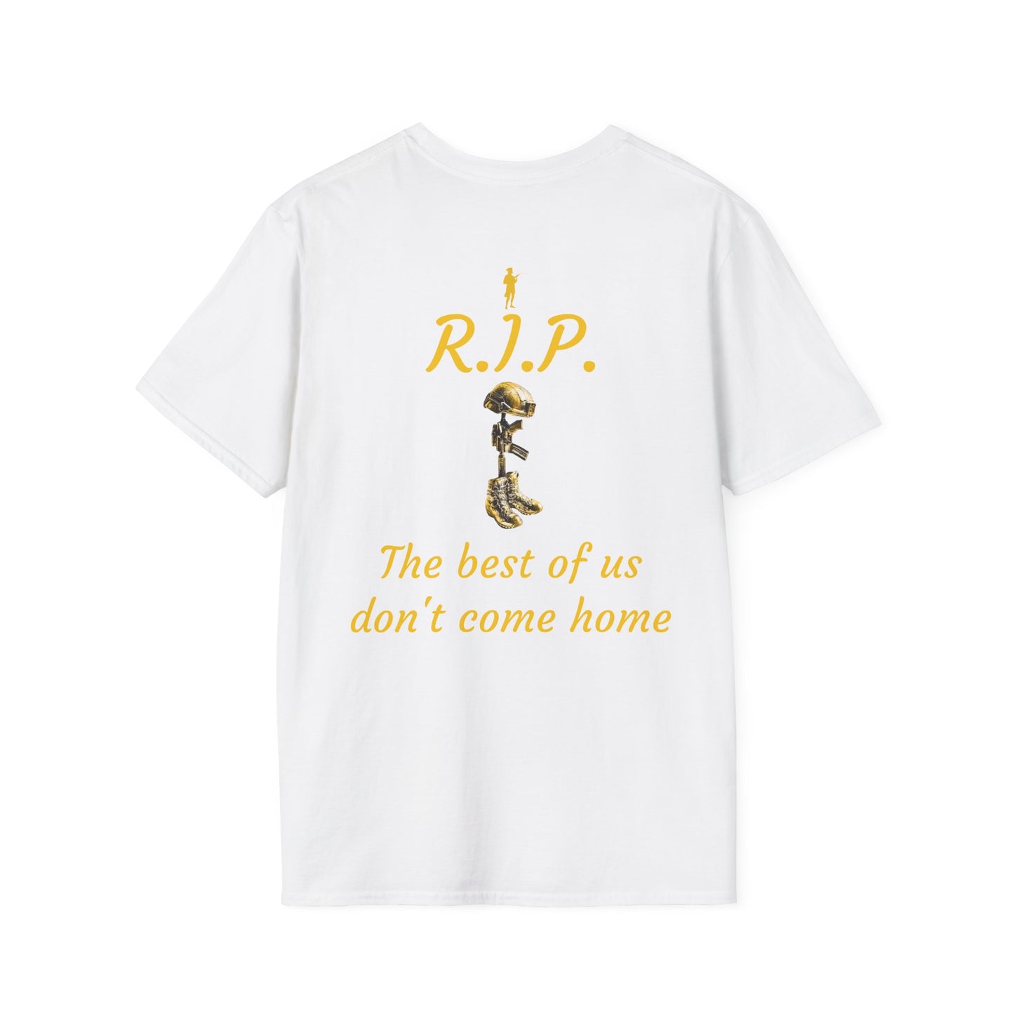 Memorial Graphic T-Shirt, Unisex T-Shirt, Softstyle Tee, Remembrance Shirt, Tribute Apparel, Gift for Grief Support