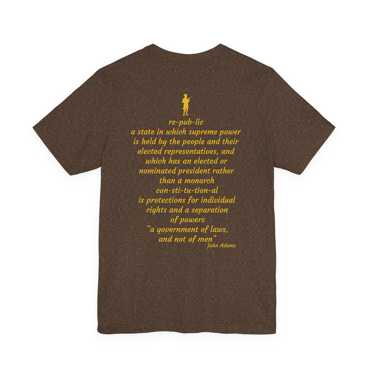 A shirt from a Patriot for Patriots