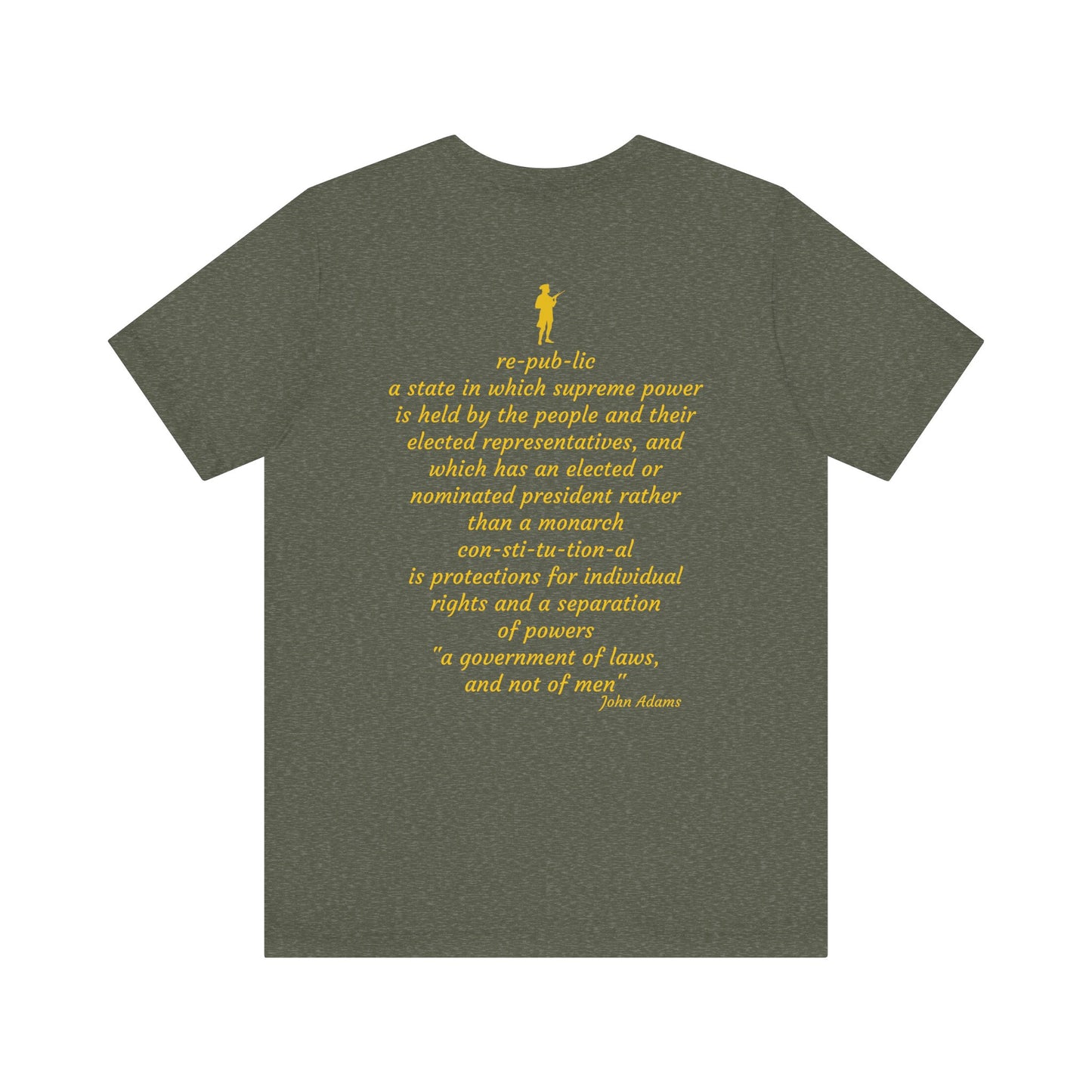 A shirt from a Patriot for Patriots