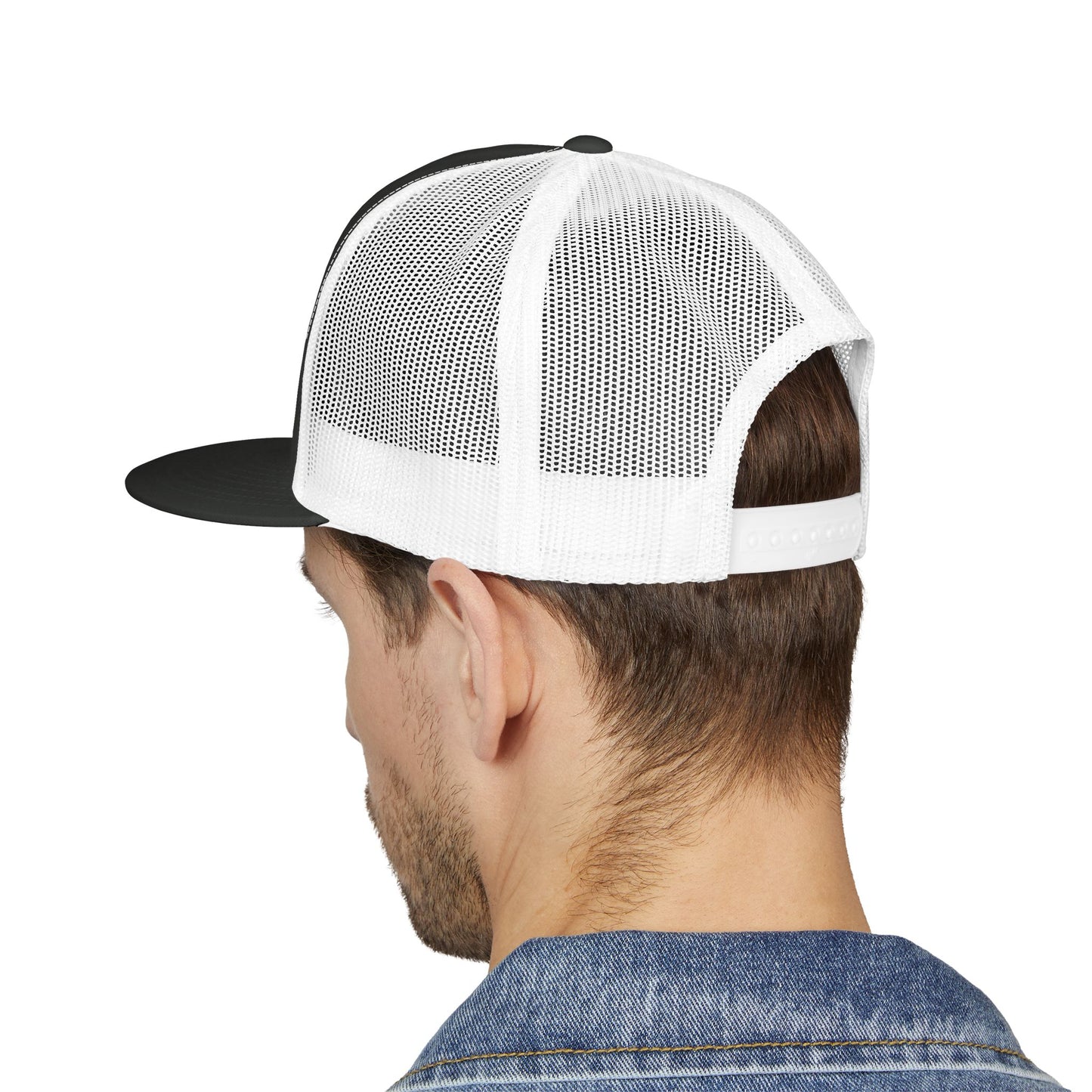 Patriotic 5 Panel Trucker Cap with Embroidered '1776' - Ideal for Independence Day, Festivals, Casual Wear, Outdoor Activities