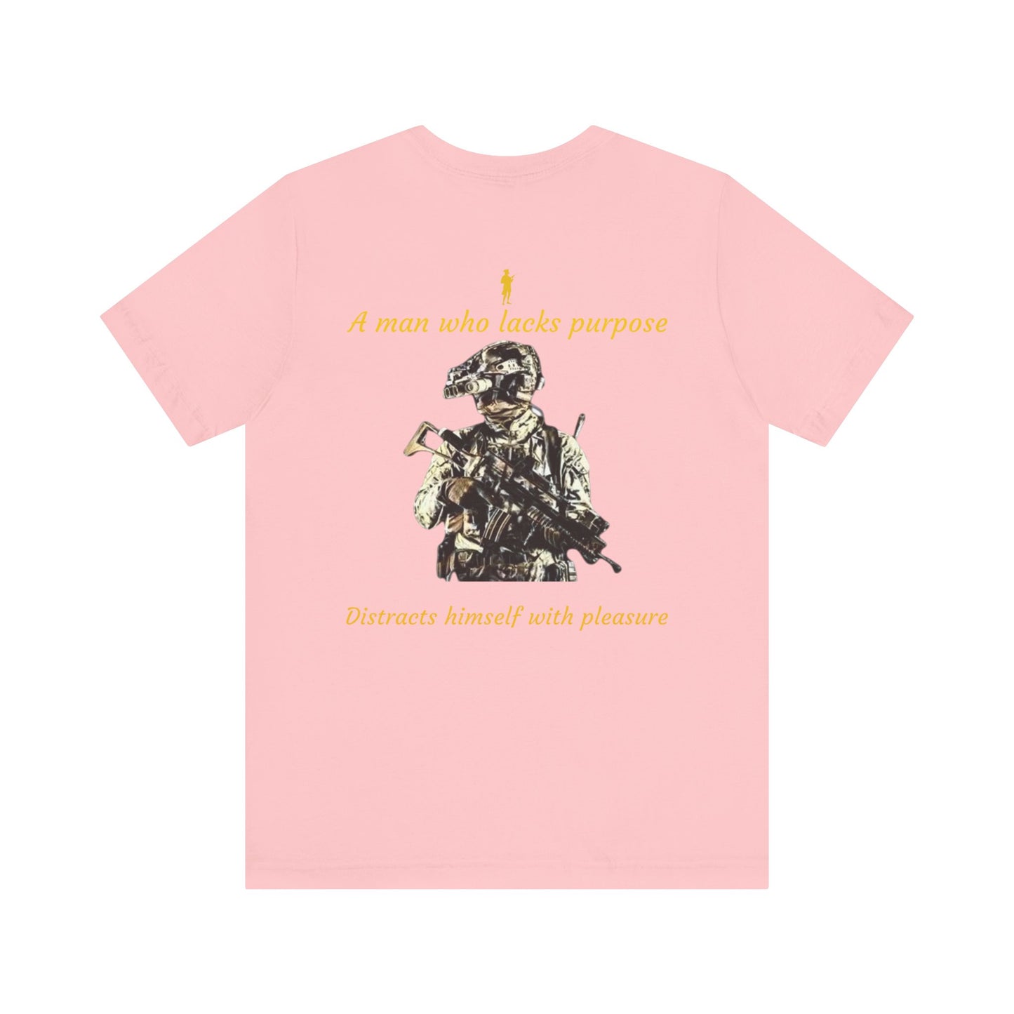 Patriotic Short Sleeve Tee - 'For the Republic' & Military Tribute