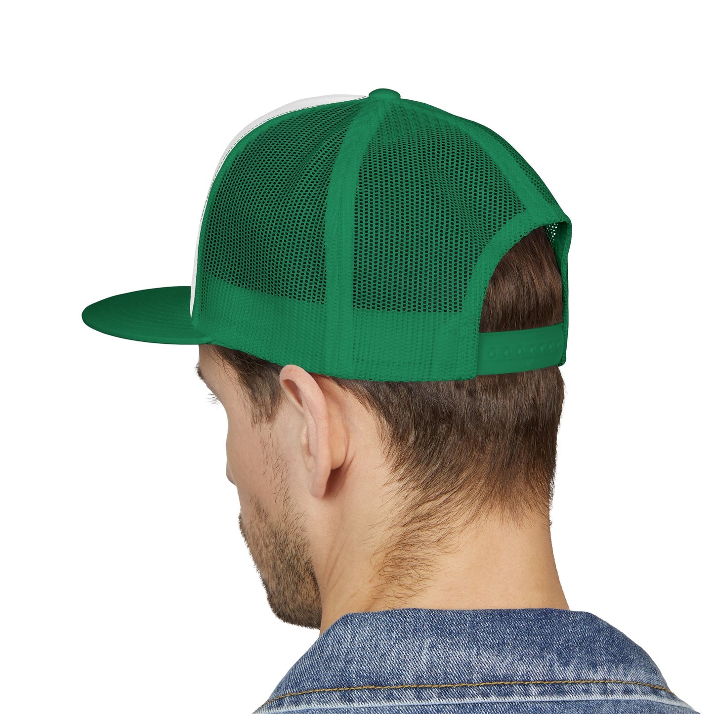 Patriotic 5 Panel Trucker Cap with Embroidered '1776' - Ideal for Independence Day, Festivals, Casual Wear, Outdoor Activities
