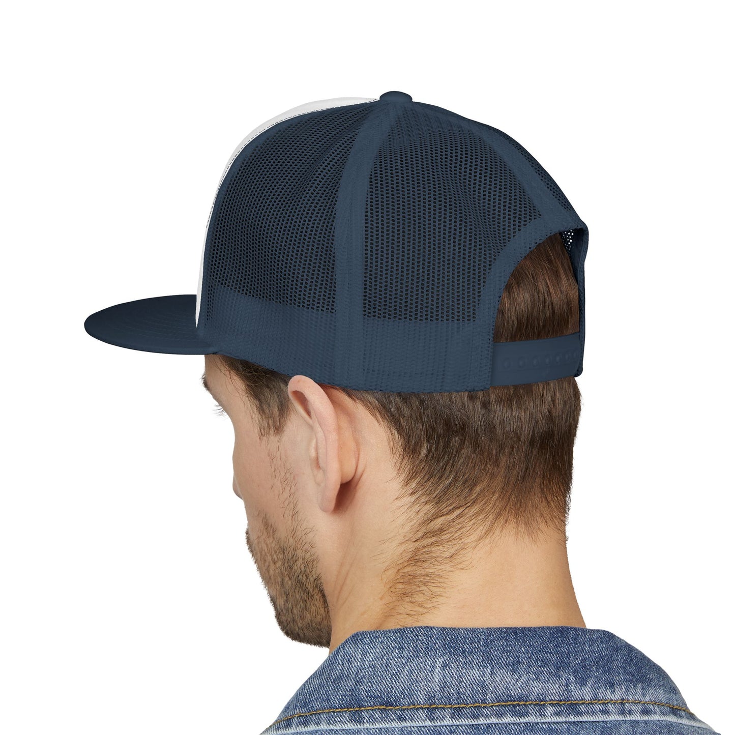 Patriotic 5 Panel Trucker Cap with Embroidered '1776' - Ideal for Independence Day, Festivals, Casual Wear, Outdoor Activities