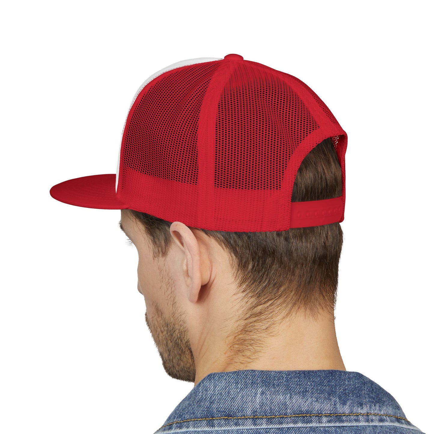 Patriotic 5 Panel Trucker Cap with Embroidered '1776' - Ideal for Independence Day, Festivals, Casual Wear, Outdoor Activities