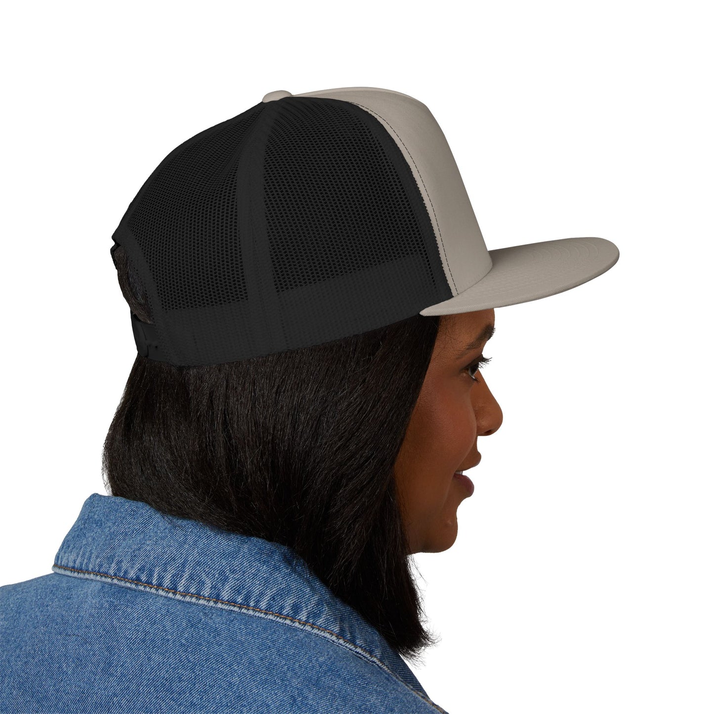 Patriotic 5 Panel Trucker Cap with Embroidered '1776' - Ideal for Independence Day, Festivals, Casual Wear, Outdoor Activities