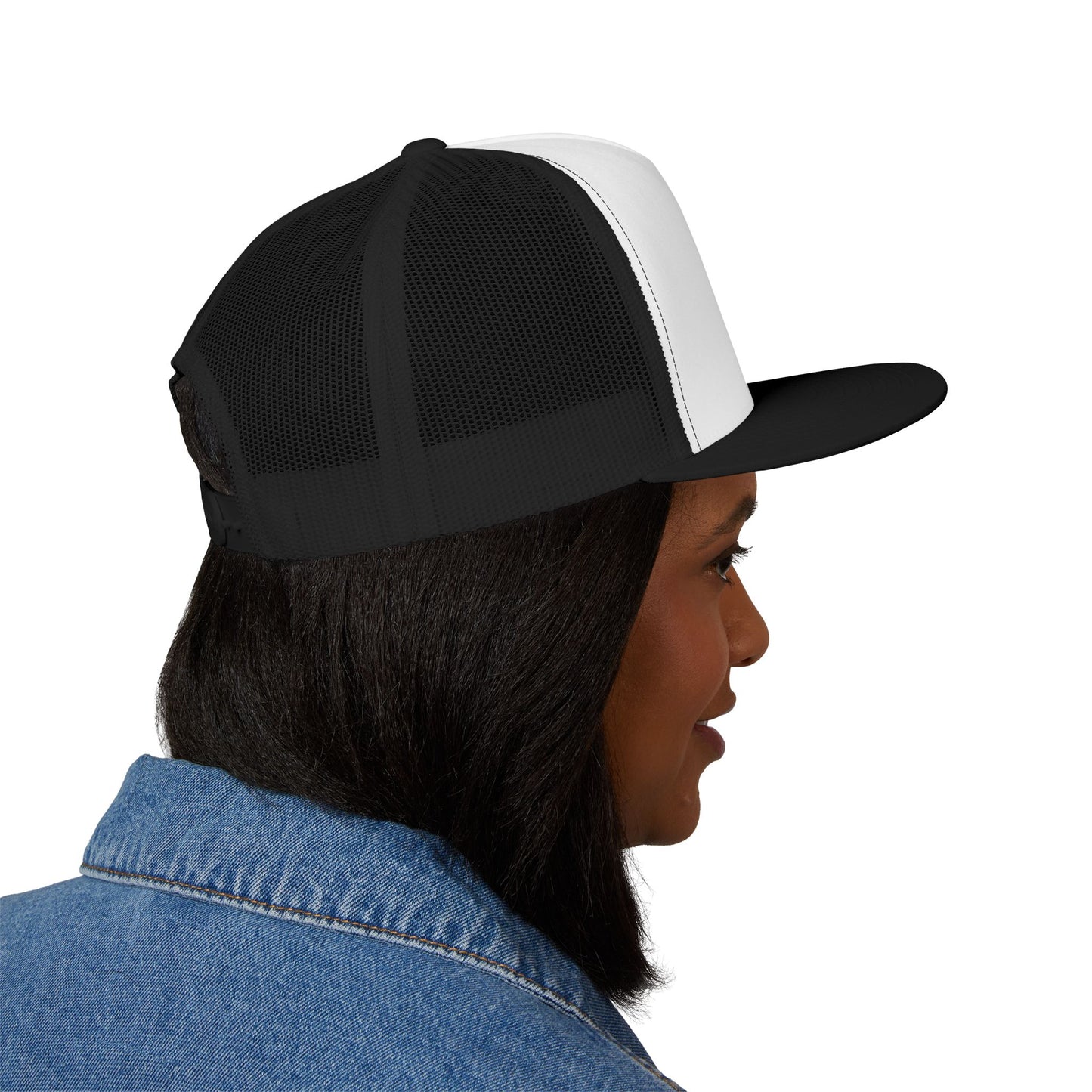 Patriotic 5 Panel Trucker Cap with Embroidered '1776' - Ideal for Independence Day, Festivals, Casual Wear, Outdoor Activities