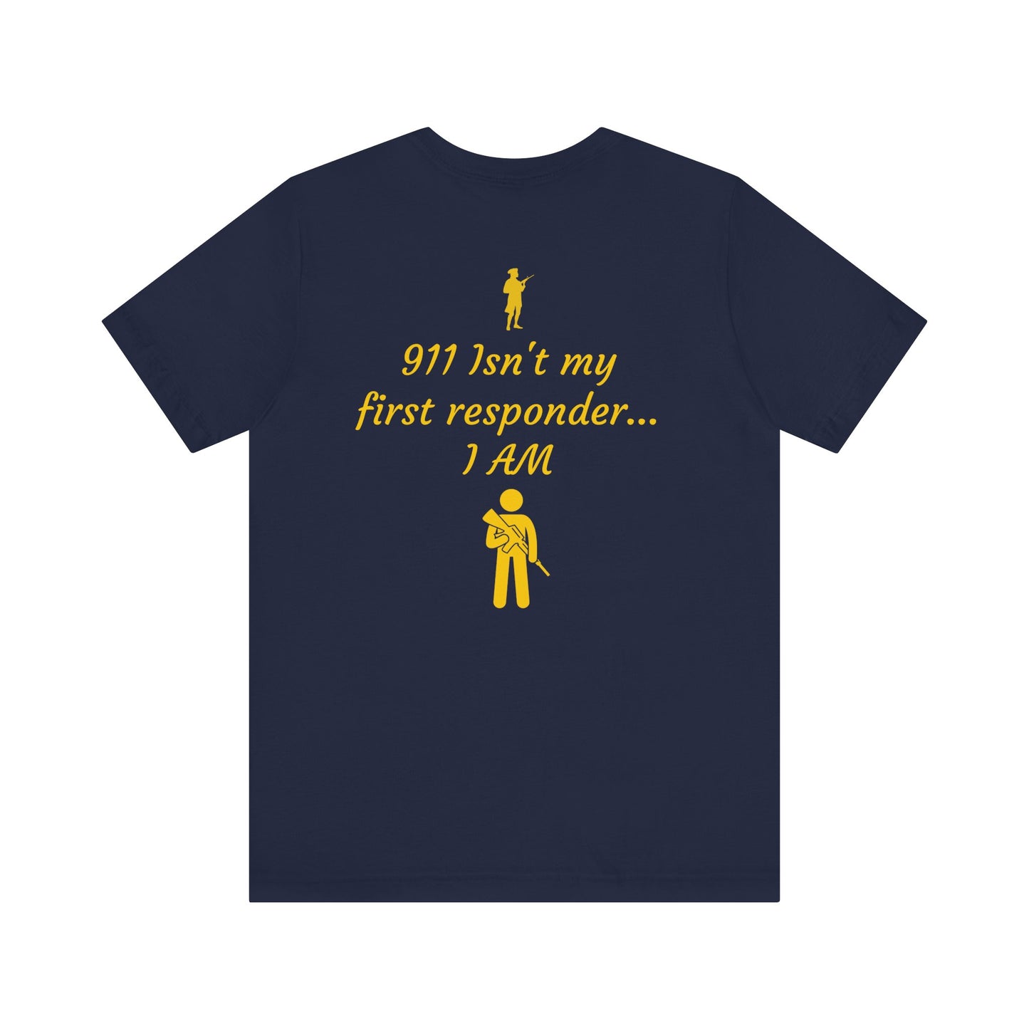 Unisex Emergency Responder Tee, First Responder Shirt, Funny 911 Humor T-Shirt, Hero Appreciation Gift, Casual Everyday Wear