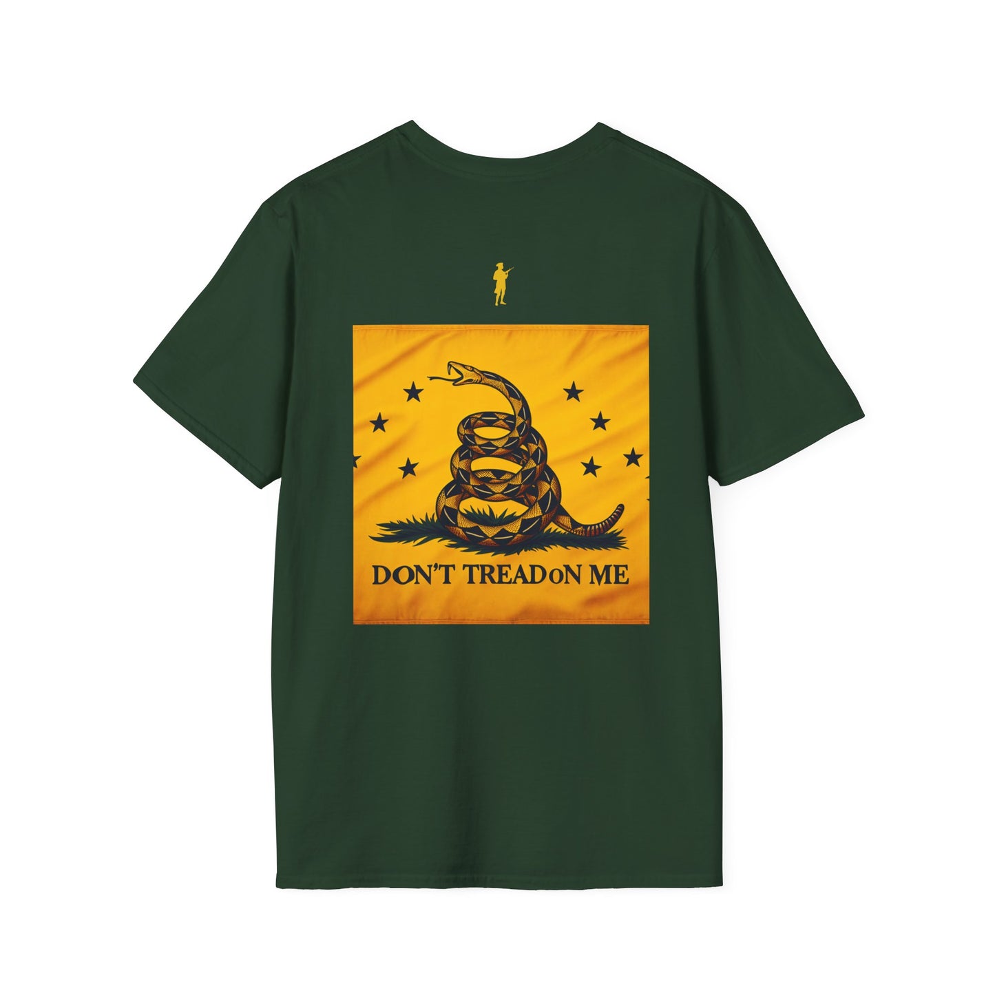 Unisex Softstyle T-Shirt with Inspirational Gadsden Flag Design, Casual Wear, Gift for Patriots, Statement Tee, Independence Day, [...]
