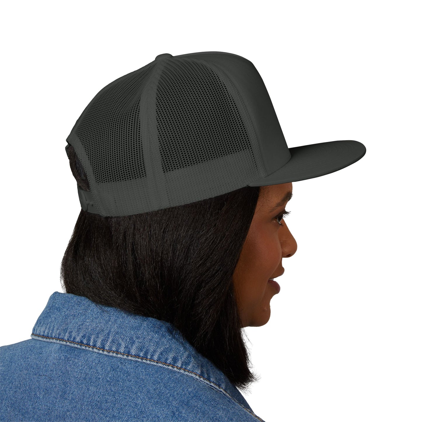 Patriotic 5 Panel Trucker Cap with Embroidered '1776' - Ideal for Independence Day, Festivals, Casual Wear, Outdoor Activities