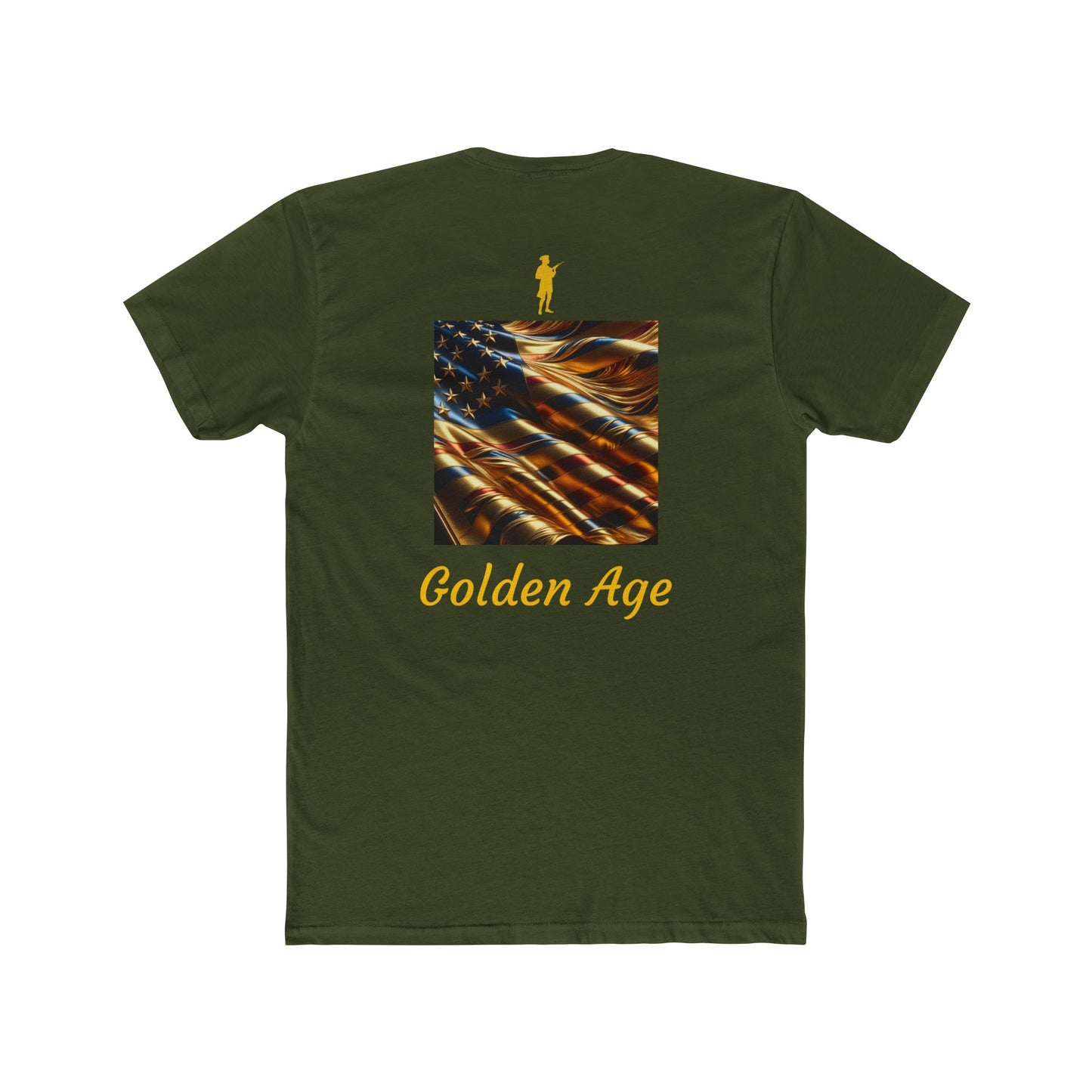 Unisex Cotton Crew Tee - 'For the Republic' Patriotic T-Shirt