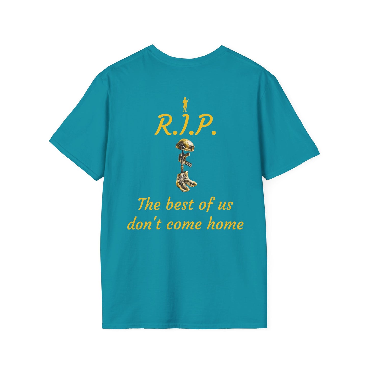 Memorial Graphic T-Shirt, Unisex T-Shirt, Softstyle Tee, Remembrance Shirt, Tribute Apparel, Gift for Grief Support