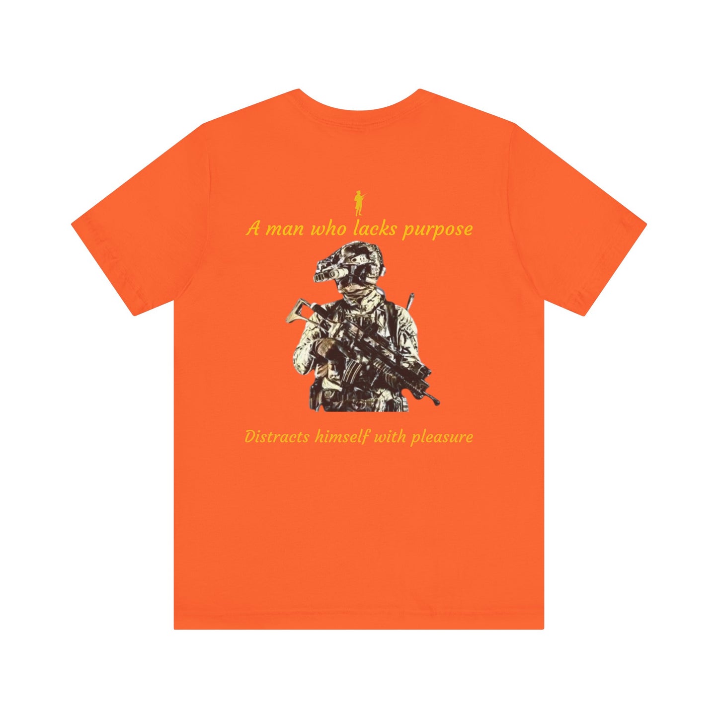 Patriotic Short Sleeve Tee - 'For the Republic' & Military Tribute