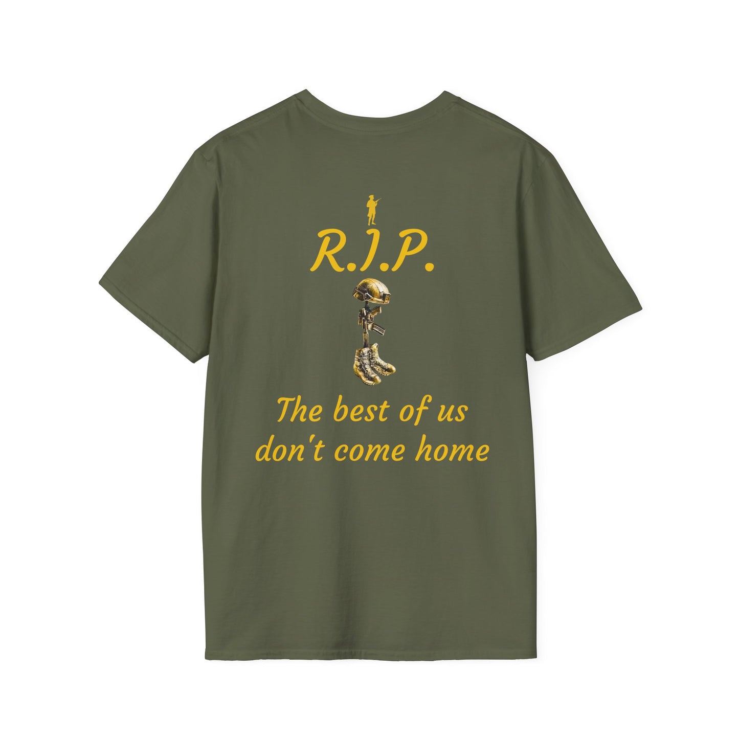 Memorial Graphic T-Shirt, Unisex T-Shirt, Softstyle Tee, Remembrance Shirt, Tribute Apparel, Gift for Grief Support