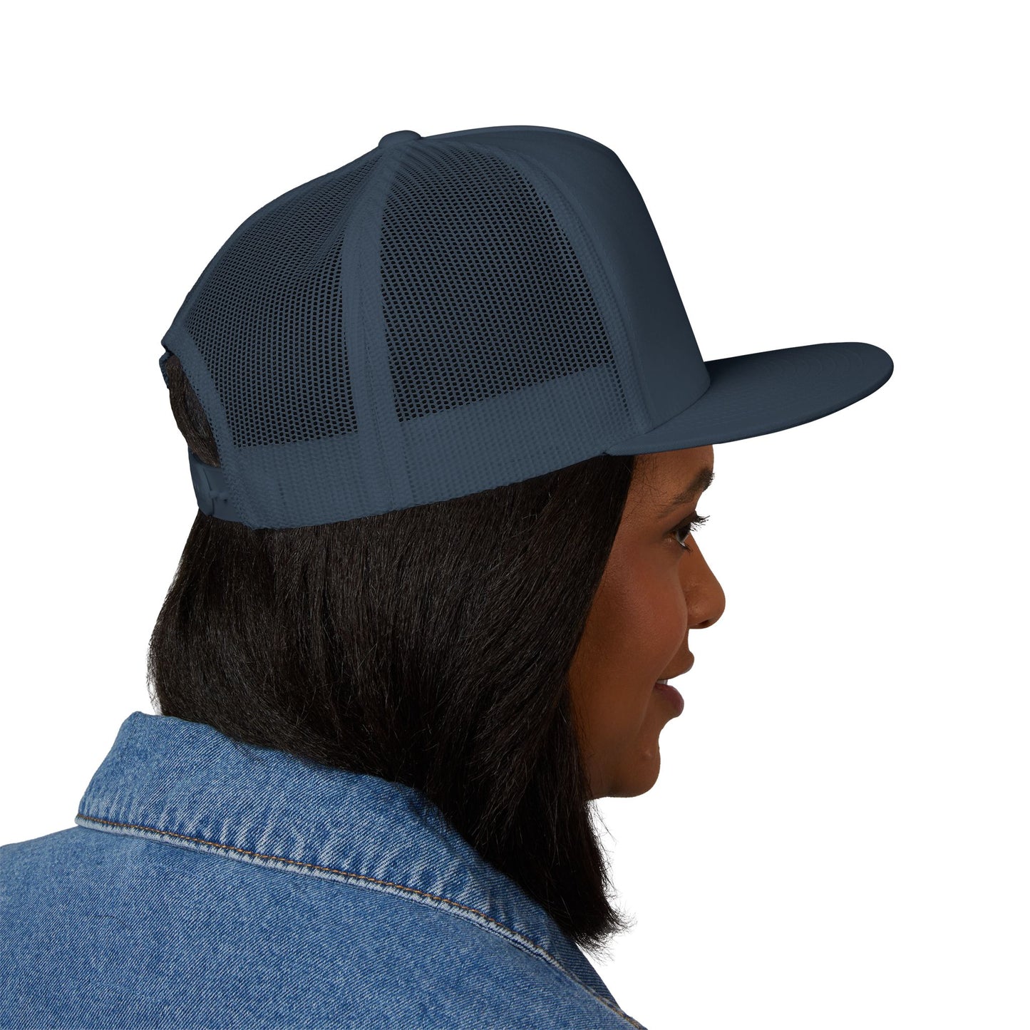 Patriotic 5 Panel Trucker Cap with Embroidered '1776' - Ideal for Independence Day, Festivals, Casual Wear, Outdoor Activities