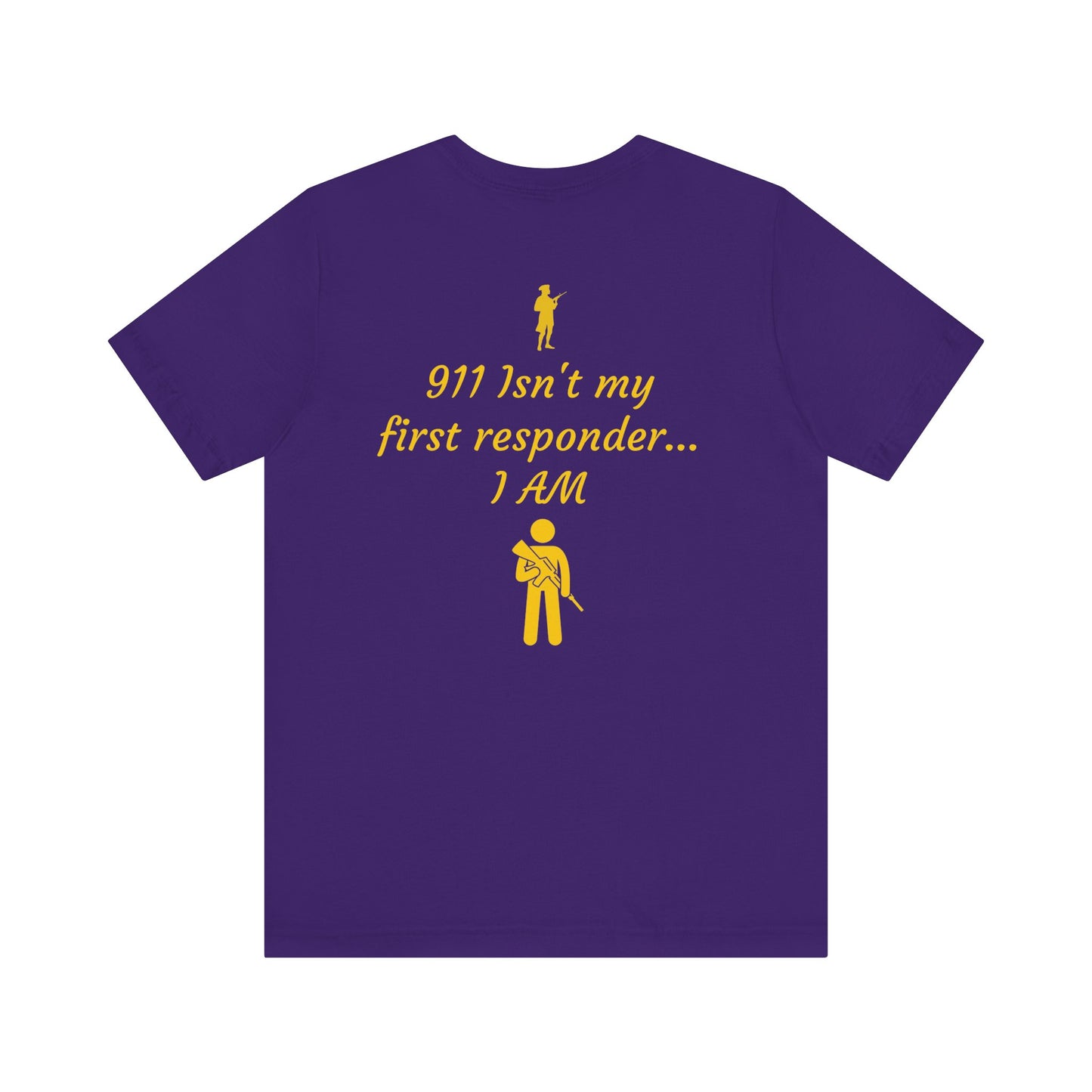 Unisex Emergency Responder Tee, First Responder Shirt, Funny 911 Humor T-Shirt, Hero Appreciation Gift, Casual Everyday Wear