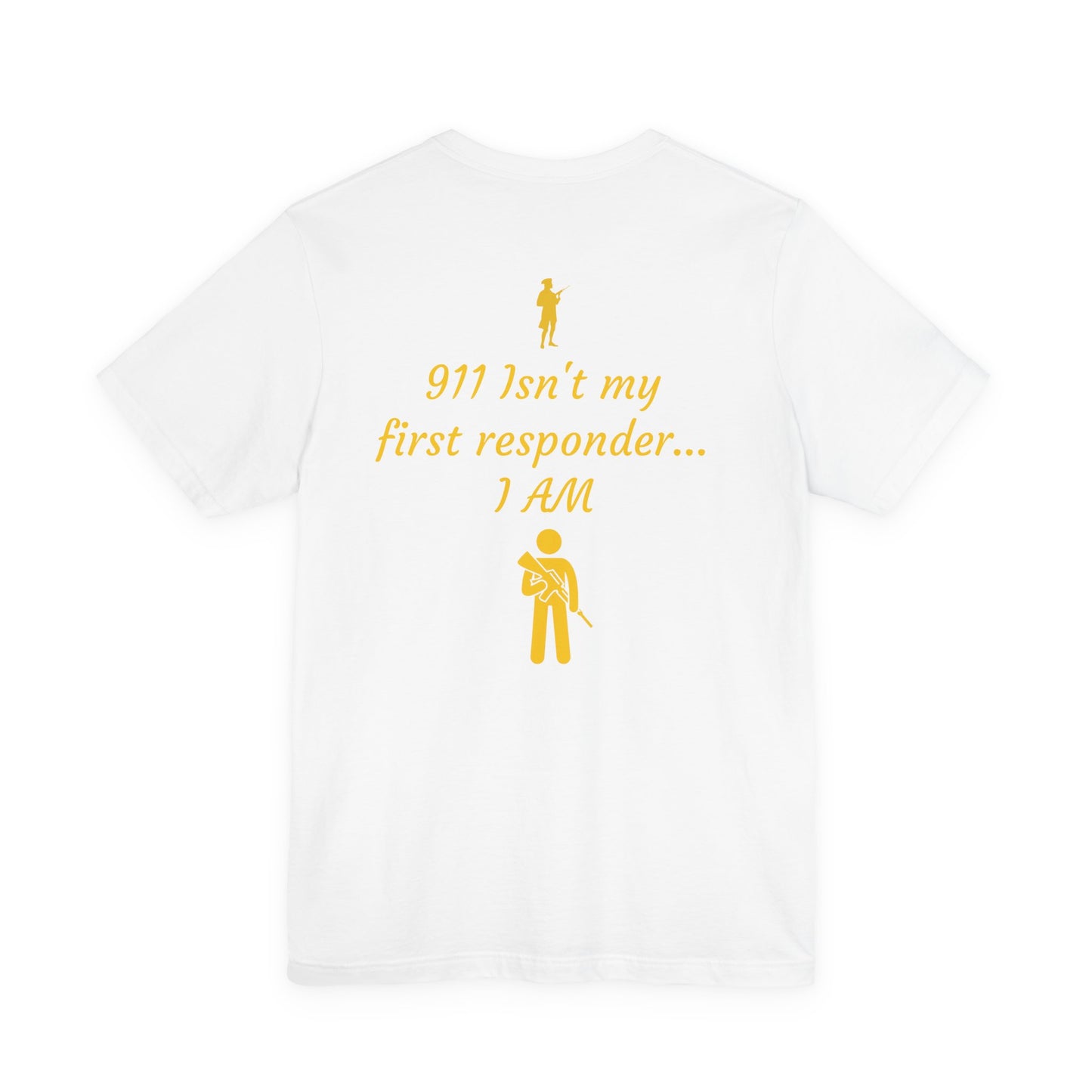 Unisex Emergency Responder Tee, First Responder Shirt, Funny 911 Humor T-Shirt, Hero Appreciation Gift, Casual Everyday Wear