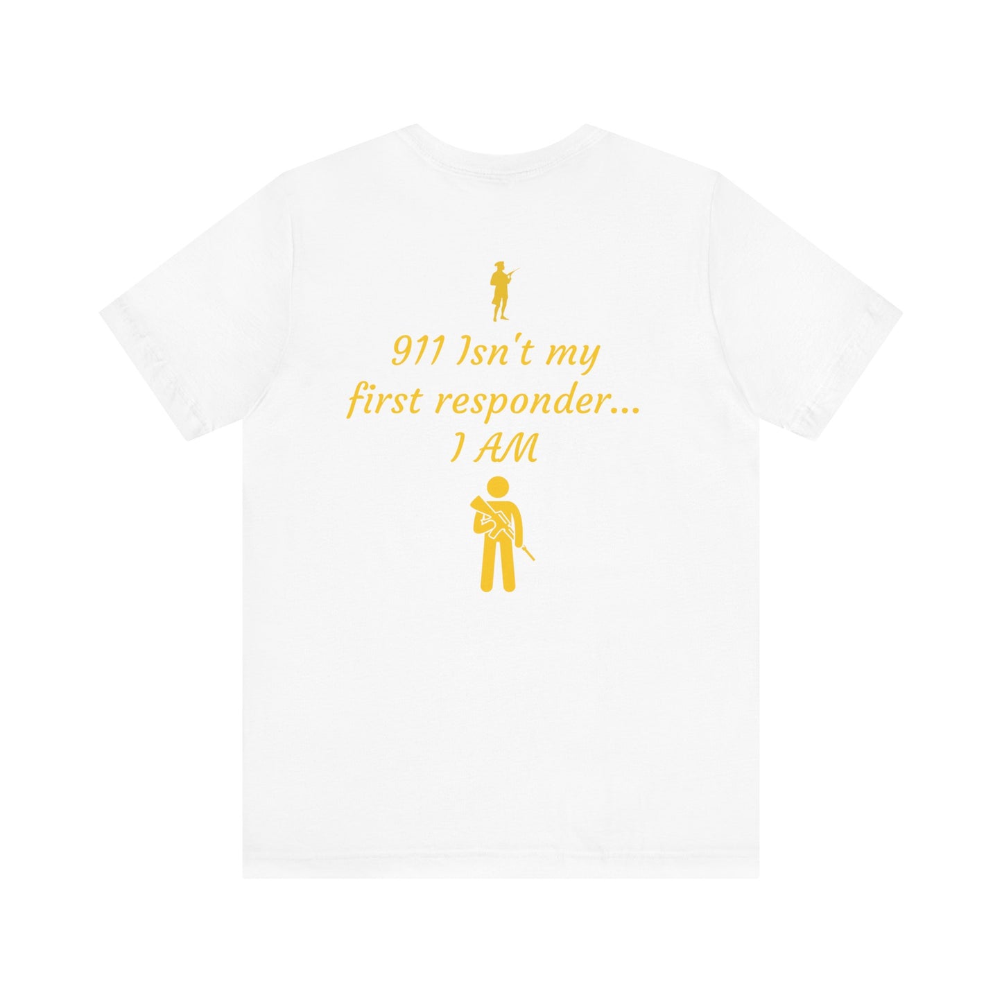 Unisex Emergency Responder Tee, First Responder Shirt, Funny 911 Humor T-Shirt, Hero Appreciation Gift, Casual Everyday Wear