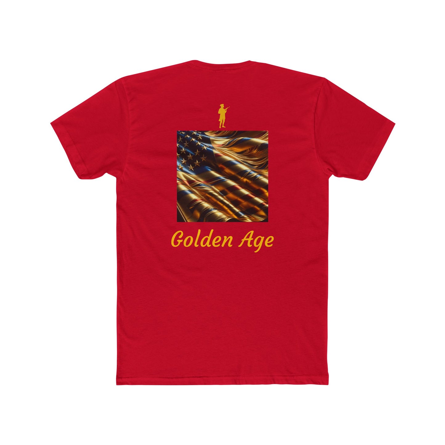 Unisex Cotton Crew Tee - 'For the Republic' Patriotic T-Shirt