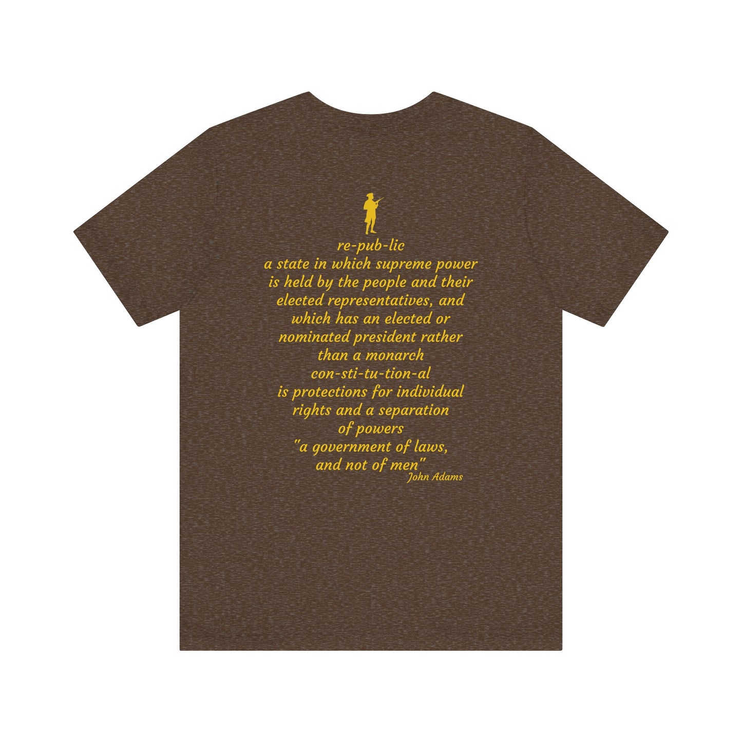 A shirt from a Patriot for Patriots