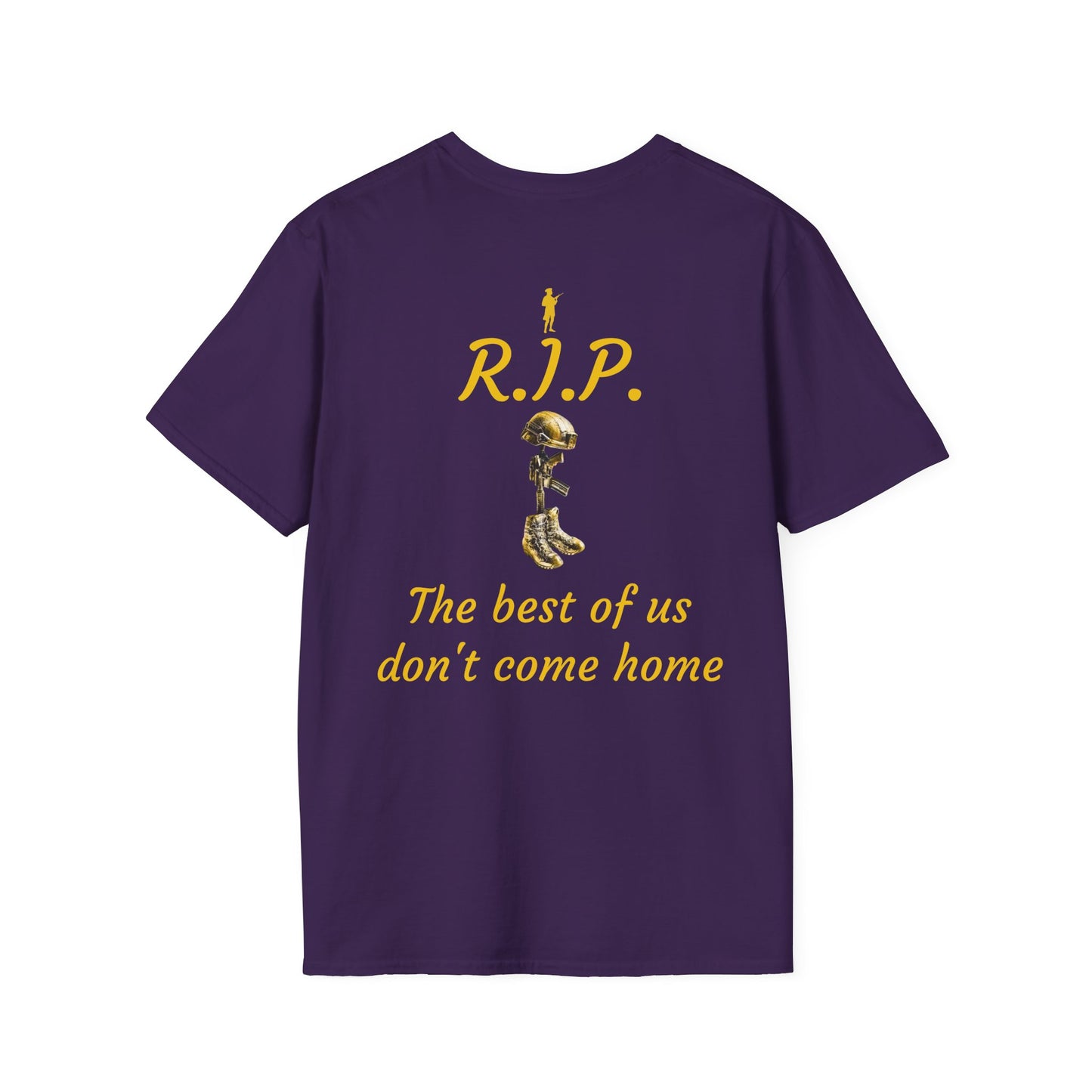 Memorial Graphic T-Shirt, Unisex T-Shirt, Softstyle Tee, Remembrance Shirt, Tribute Apparel, Gift for Grief Support