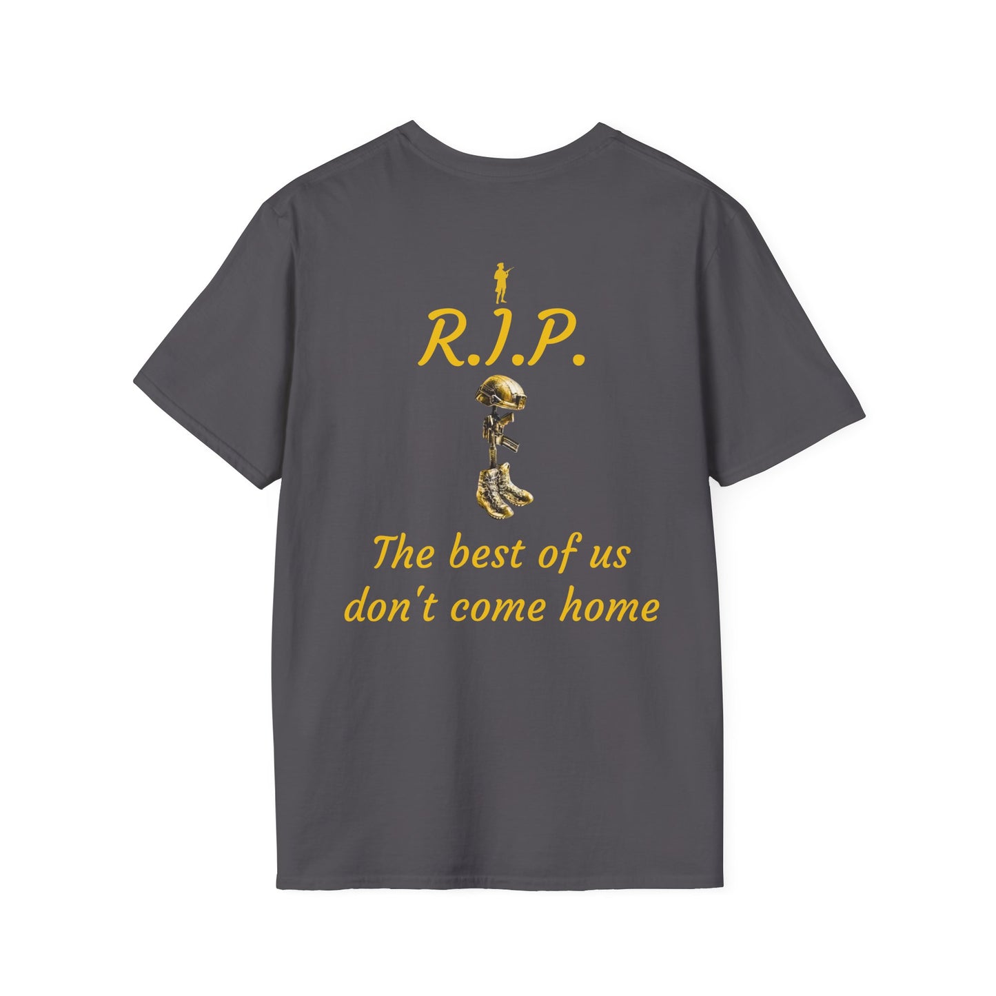 Memorial Graphic T-Shirt, Unisex T-Shirt, Softstyle Tee, Remembrance Shirt, Tribute Apparel, Gift for Grief Support
