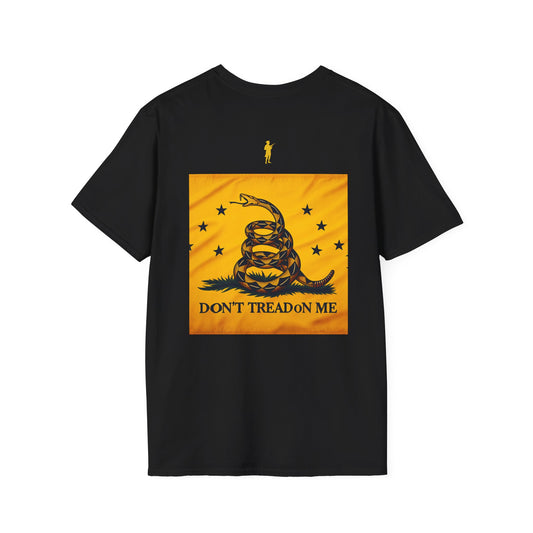Unisex Softstyle T-Shirt with Inspirational Gadsden Flag Design, Casual Wear, Gift for Patriots, Statement Tee, Independence Day, [...]