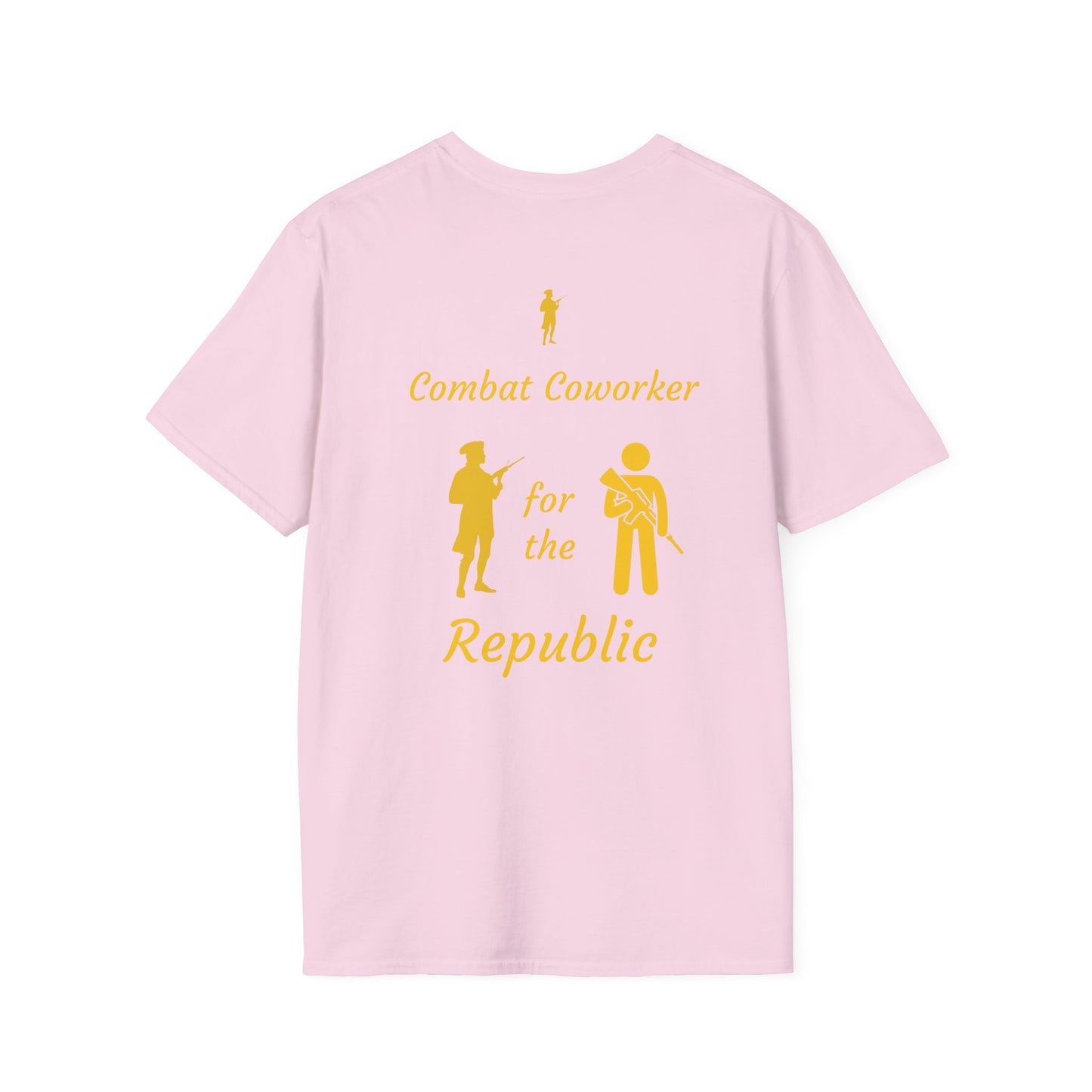 Unisex Softstyle T-Shirt: Combat Coworker Design, Fun Workplace Humor Tee, Gift for Coworkers, Casual Wear, Office [...]