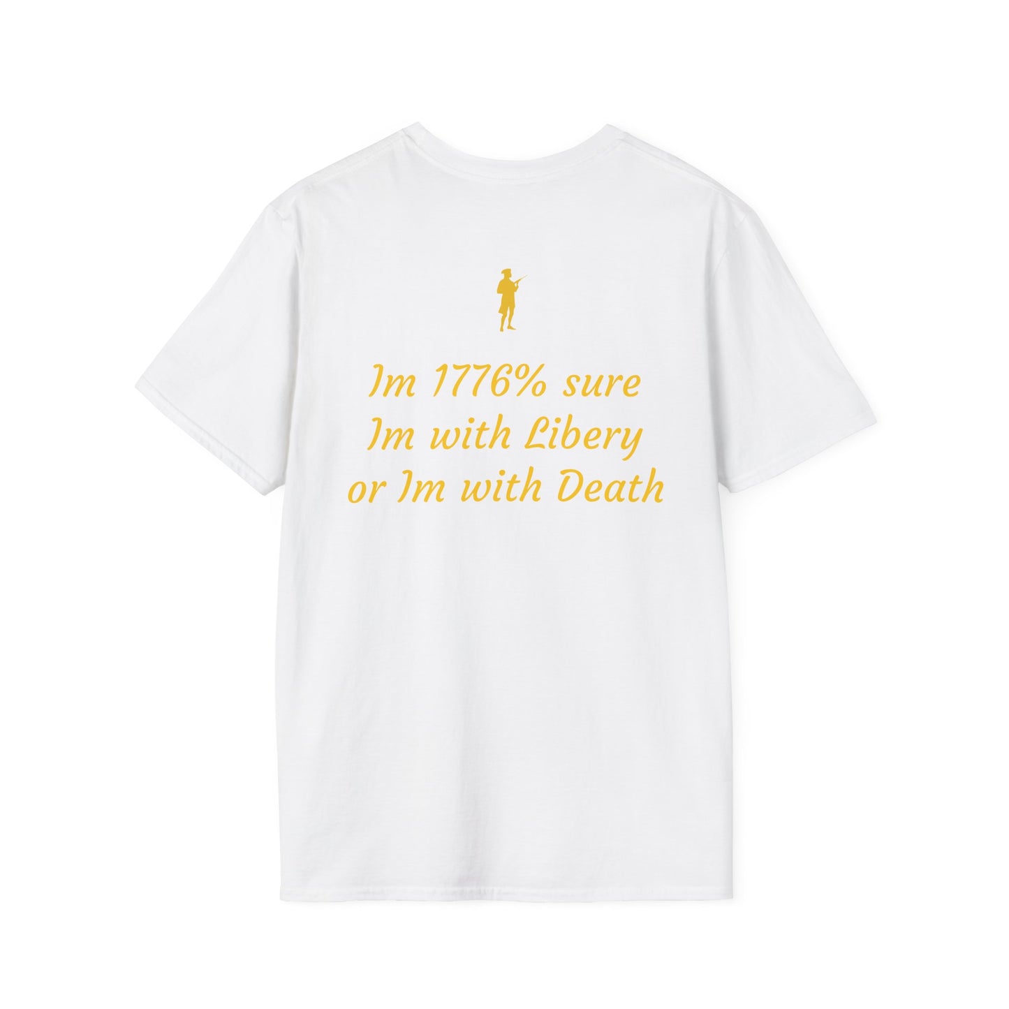 Unisex Softstyle T-Shirt with Liberty Design - Casual Wear for Freedom Lovers, Everyday Comfort, Great for Independence Day, Gift for [...]