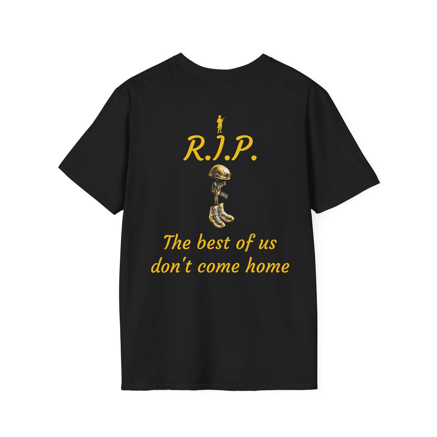 Memorial Graphic T-Shirt, Unisex T-Shirt, Softstyle Tee, Remembrance Shirt, Tribute Apparel, Gift for Grief Support